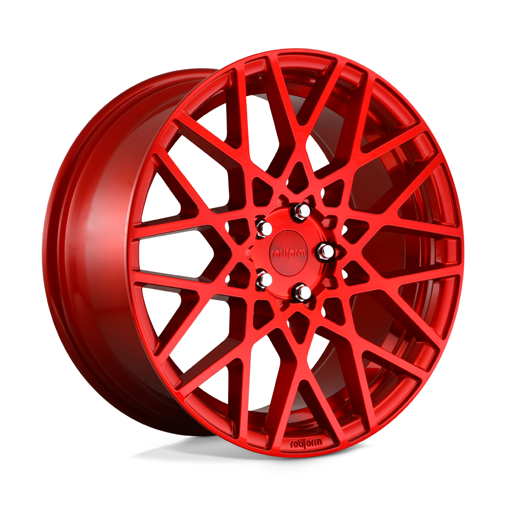 Rotiform BLQ CANDY RED Alloy Wheel - 18X8.5 - 5X112 - CB: 66.56 - ET45