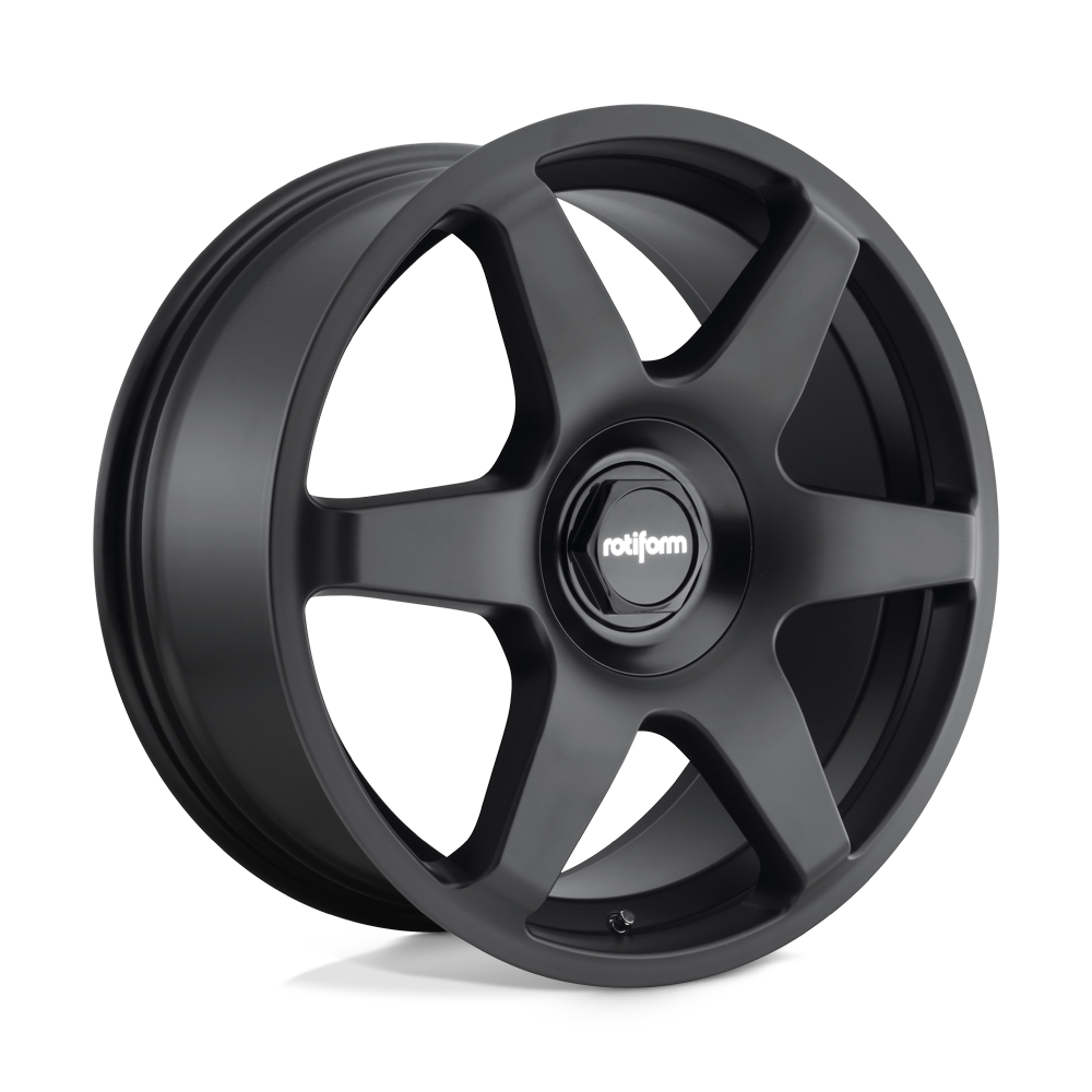 Rotiform SIX MATTE BLACK Alloy Wheel - 19X8.5 - 5X100/5X112 - CB: 66.56 - ET35