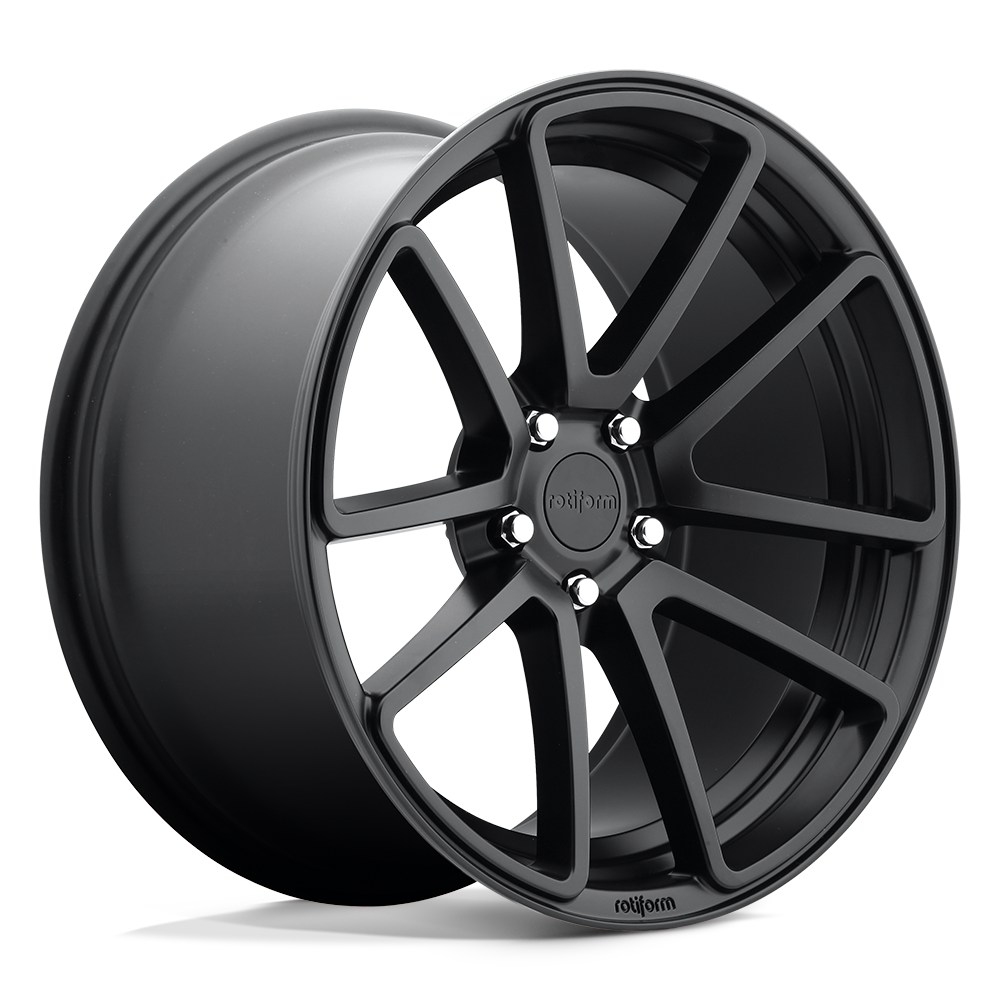 Rotiform SPF MATTE BLACK Alloy Wheel - 18X8.5 - 5X112 - CB: 66.56 - ET45 Rotiform SPF MATTE BLACK Alloy Wheel - 18X8.5 - 5X112 - CB: 66.56 - ET45