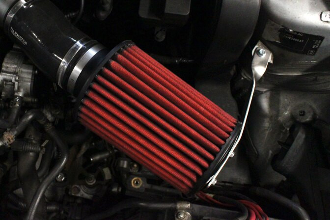 Darkside Developments Induction / Air Intake Kit with AEM DryFlow Air Filter for Mk4 1.9 TDI 8v Platform Vehicles Darkside Developments Induction / Air Intake Kit with AEM DryFlow Air Filter for Mk4 1.9 TDI 8v Platform Vehicles
