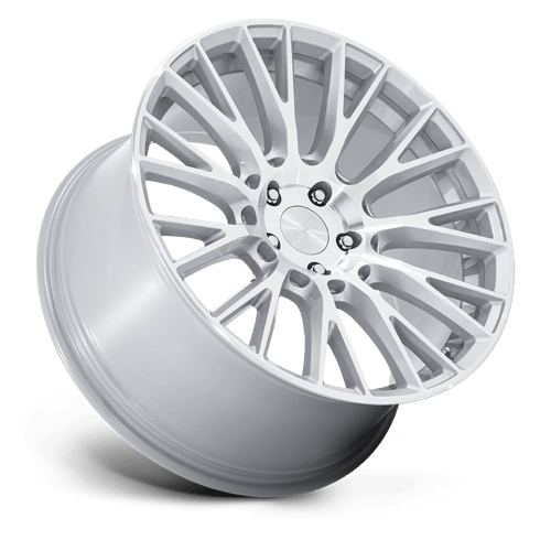 Rotiform LSE GLOSS SILVER W/ MACHINED FACE Alloy Wheel - 19X8.5 - 5X112 - CB: 66.56 - ET45 Rotiform LSE GLOSS SILVER W/ MACHINED FACE Alloy Wheel - 19X8.5 - 5X112 - CB: 66.56 - ET45