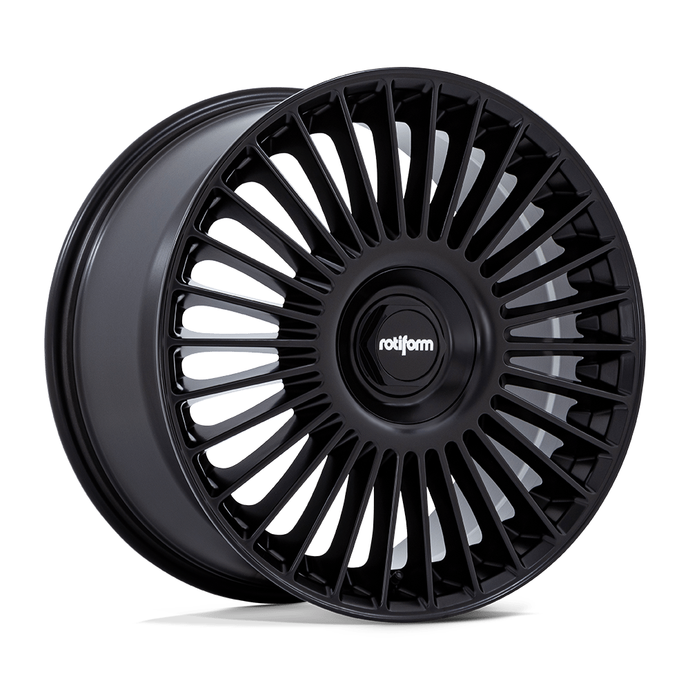 Rotiform GRZ MATTE BLACK Alloy Wheel - 20X8.5 - 5X112/5X120 - CB: 72.56 - ET45 Rotiform GRZ MATTE BLACK Alloy Wheel - 20X8.5 - 5X112/5X120 - CB: 72.56 - ET45