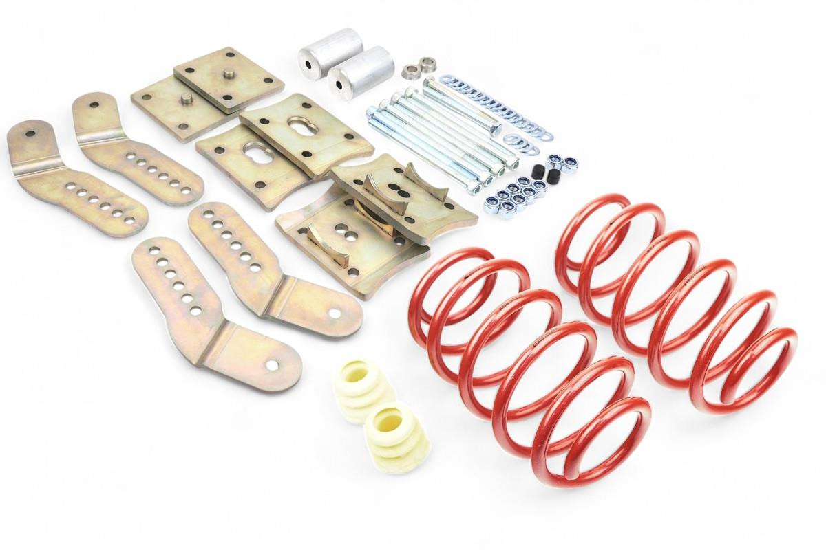 Darkside Caddy Mk3 / Mk4 Lowering Kit with Eibach Front Lowering Springs