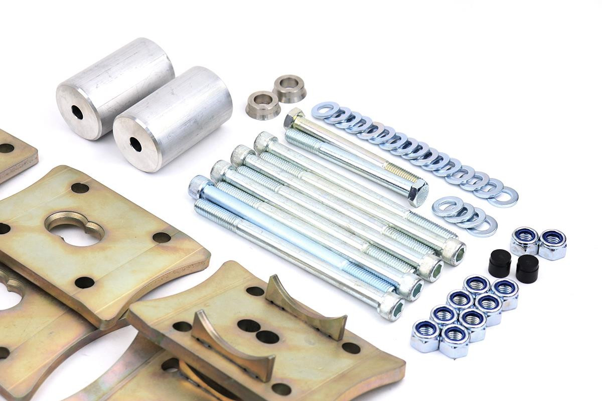 Darkside Caddy Mk3 / Mk4 Lowering Kit with Eibach Front Lowering Springs