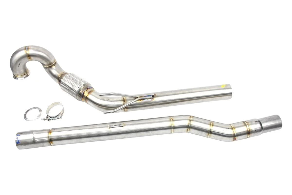 2.5" Stainless De-Cat Downpipe for 2.0 TDi 16v BKD / BKP 4-Motion / Quattro 2.5" Stainless De-Cat Downpipe for 2.0 TDi 16v BKD / BKP 4-Motion / Quattro
