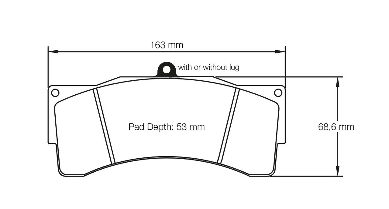Pagid S8222 RST 1 Front Brake Pads for KTM X-Bow - S8222T01001 Pagid S8222 RST 1 Front Brake Pads for KTM X-Bow - S8222T01001