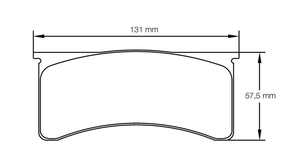 Pagid S8086 RSH 29E Brake Pads - S8086H29E01 Pagid S8086 RSH 29E Brake Pads - S8086H29E01