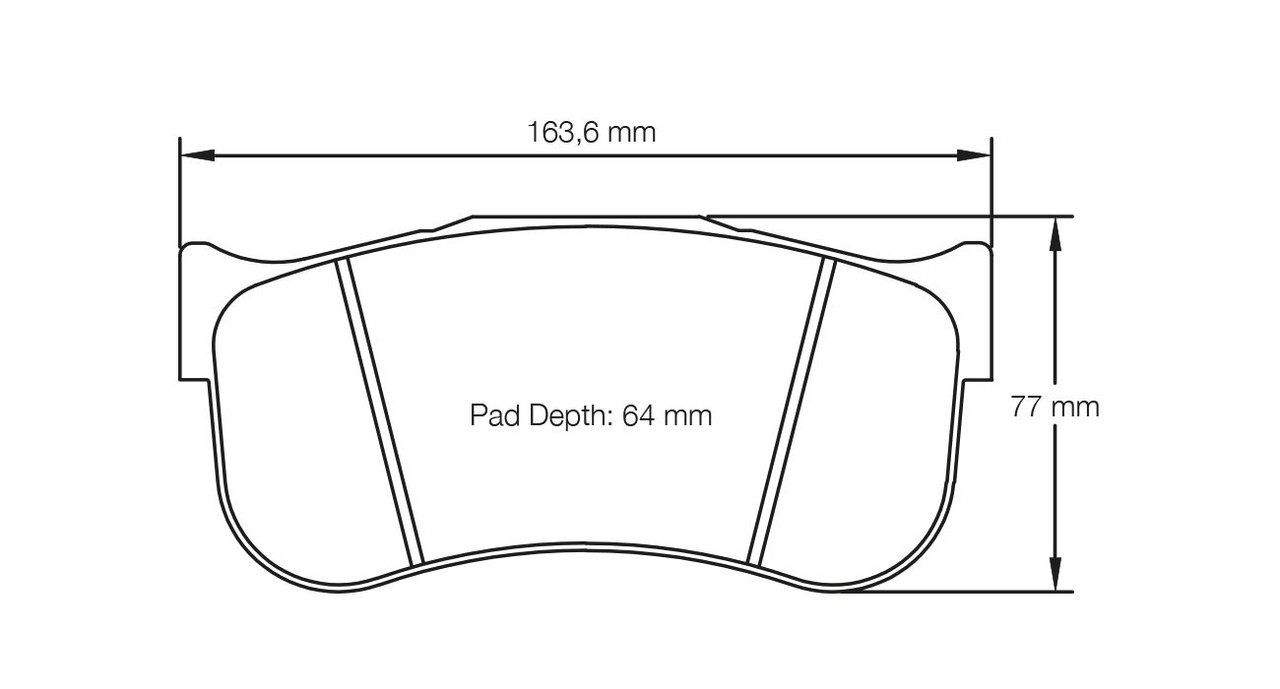 Pagid S8101 RST 1 Brake Pads - S8101T01001