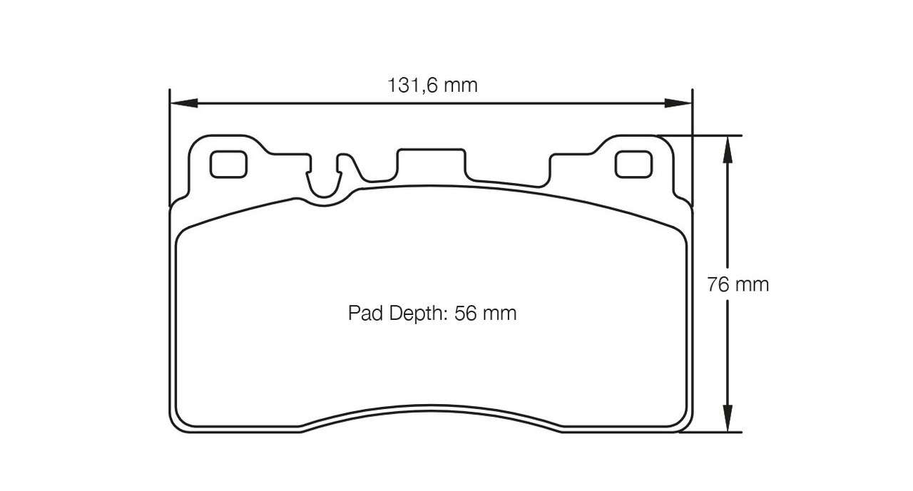 Pagid S8089 RSC 1 Rear Brake Pads Mercedes CLS 63 AMG - S8089C01001 Pagid S8089 RSC 1 Rear Brake Pads Mercedes CLS 63 AMG - S8089C01001
