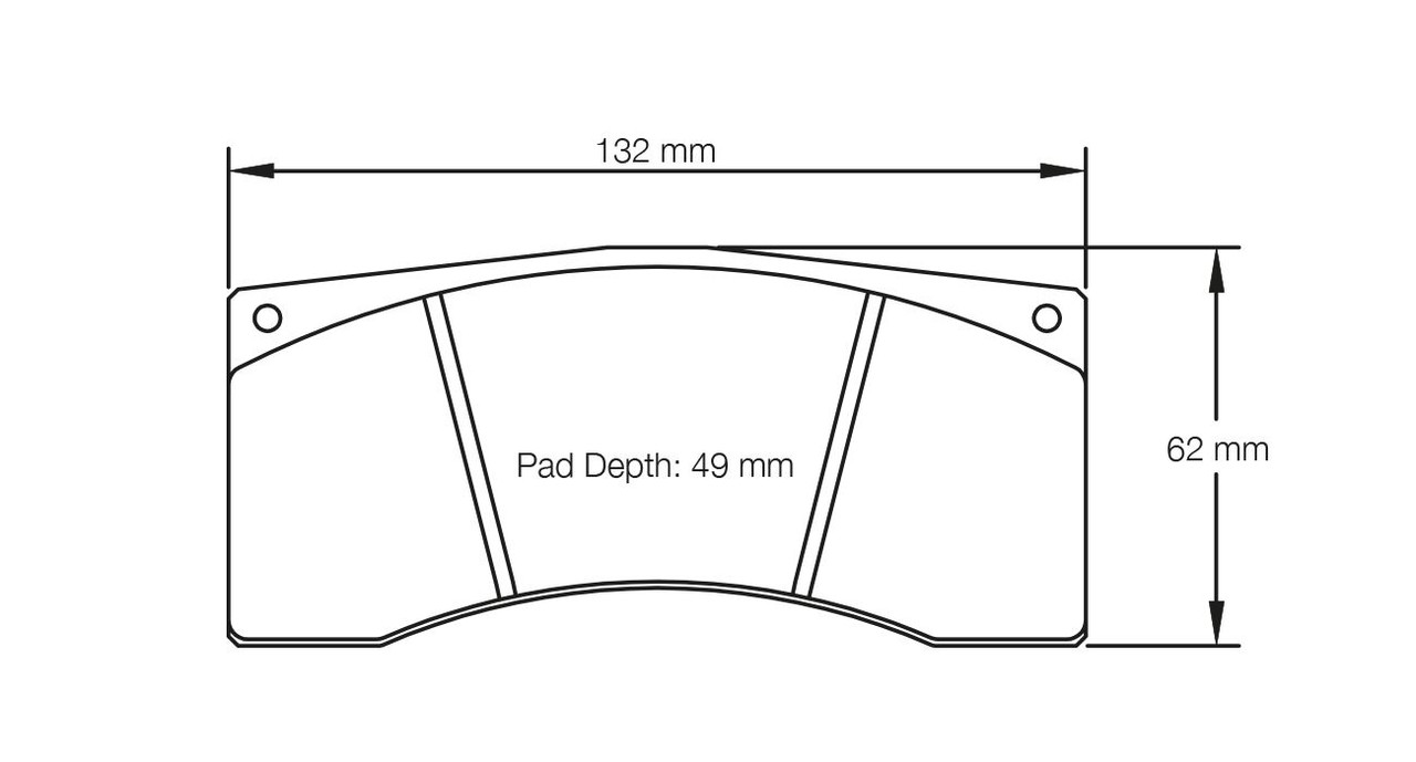Pagid S1595 RST 2E Brake Pads - S1595T2E001