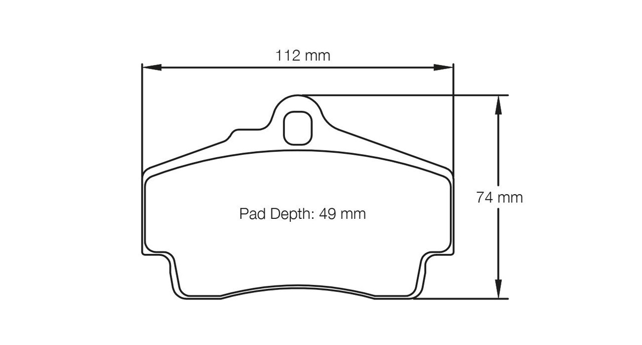 Pagid S2406 RST 3 Brake Pads - S2406T03001