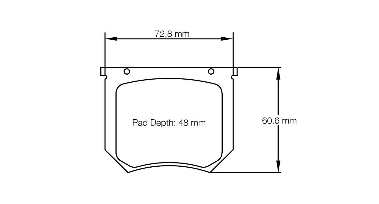 Pagid S8032 RSH 29E Brake Pads - S8032H29E01