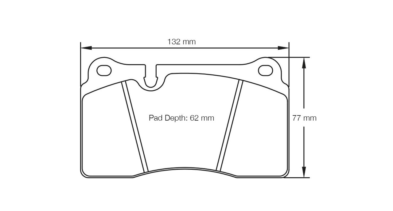 Pagid S4906 RSC 2 Brake Pads - S4906C02001 Pagid S4906 RSC 2 Brake Pads - S4906C02001