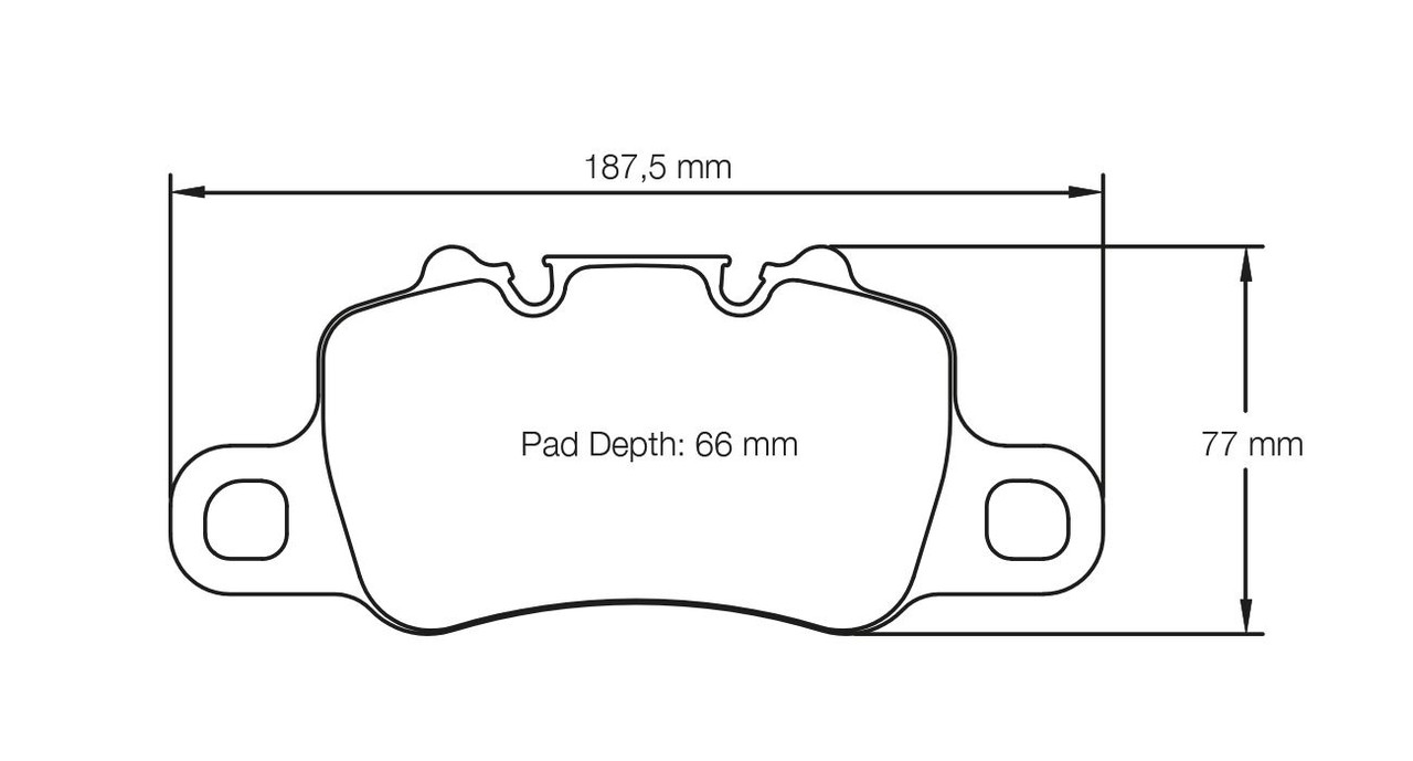 Pagid S4925 RSC 1 Brake Pads - S4925C01001 Pagid S4925 RSC 1 Brake Pads - S4925C01001