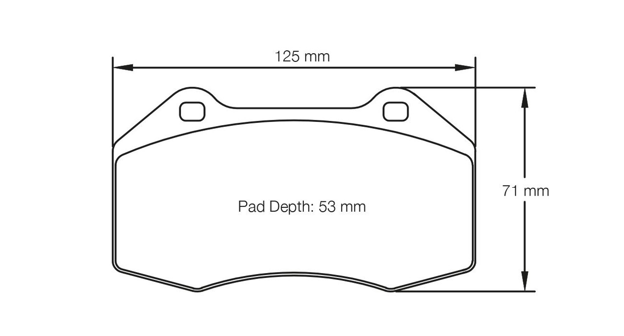 Pagid S8023 RST 3 Brake Pads - S8023T03001 Pagid S8023 RST 3 Brake Pads - S8023T03001