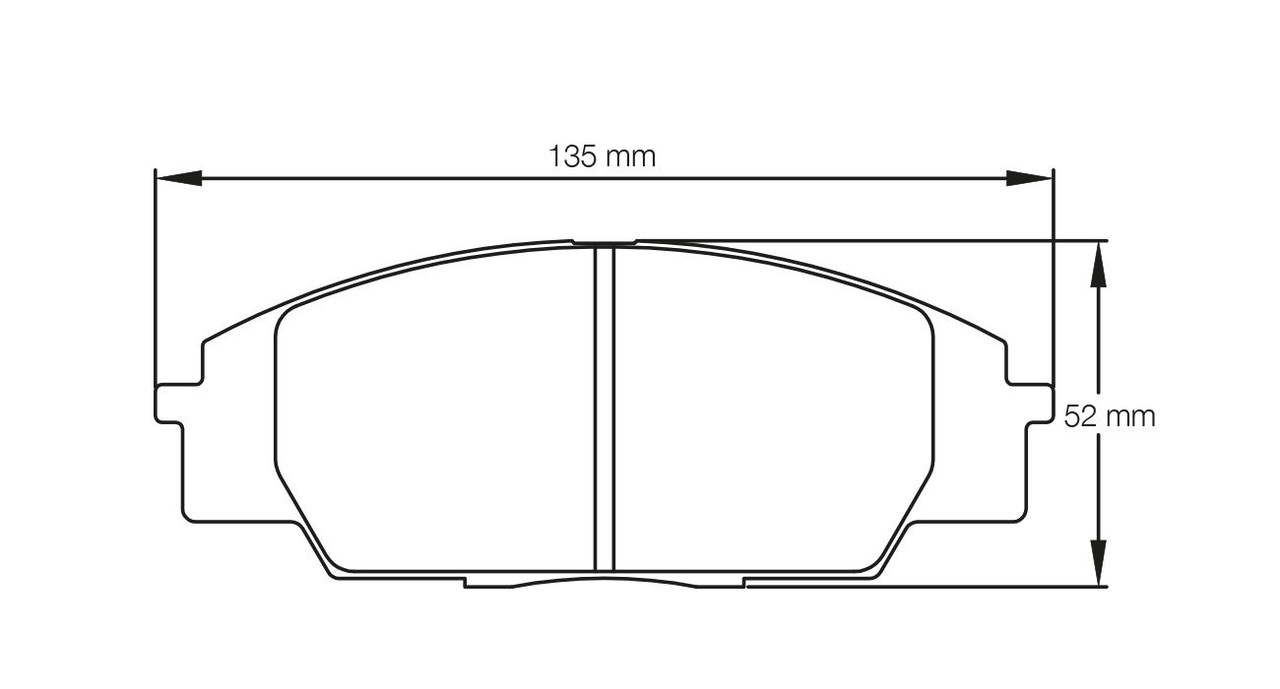 Pagid S8010 RSL 29 Front Brake Pads for Honda Civic Type R / S2000 / RSX - E8010R2901 Pagid S8010 RSL 29 Front Brake Pads for Honda Civic Type R / S2000 / RSX - E8010R2901