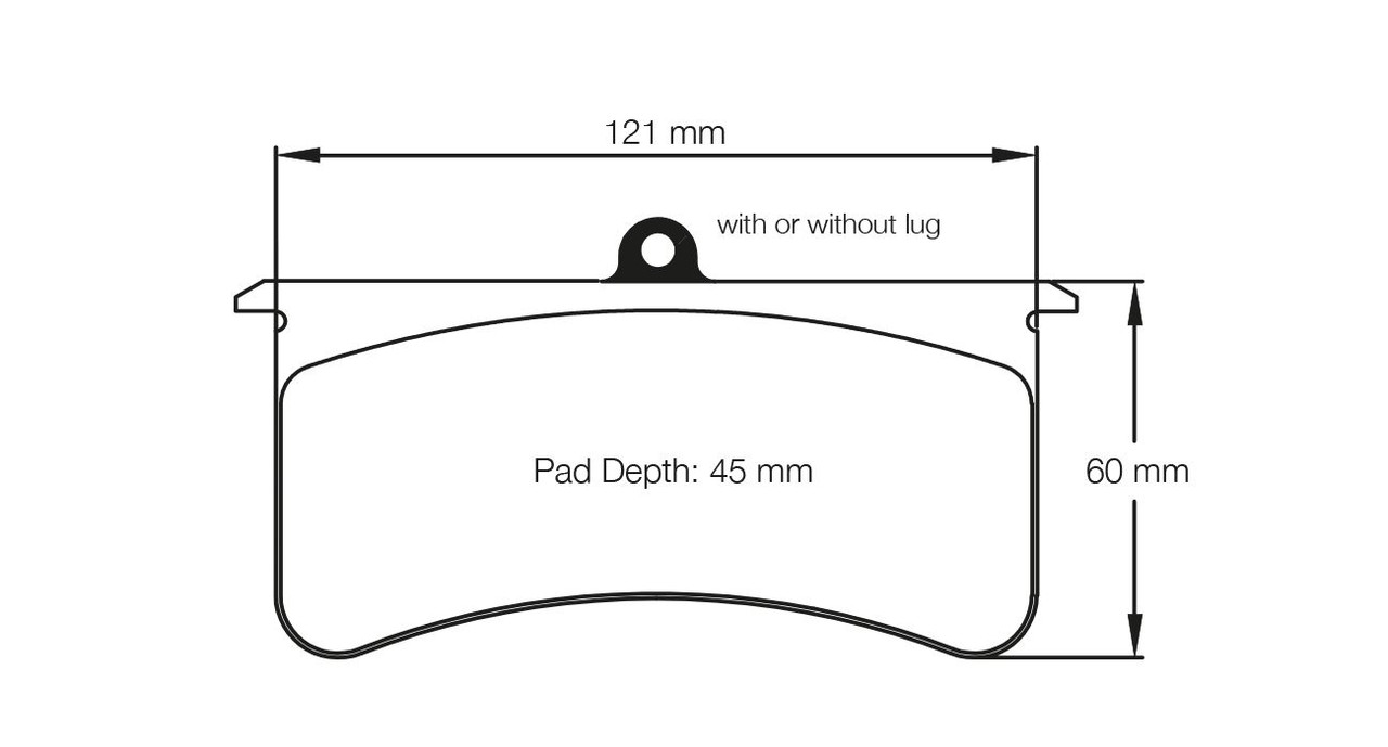 Pagid S2555 RSL 29 Front Brake Pads for Fiesta R2 Tarmac Rally Spec 2015 - E255529010 Pagid S2555 RSL 29 Front Brake Pads for Fiesta R2 Tarmac Rally Spec 2015 - E255529010
