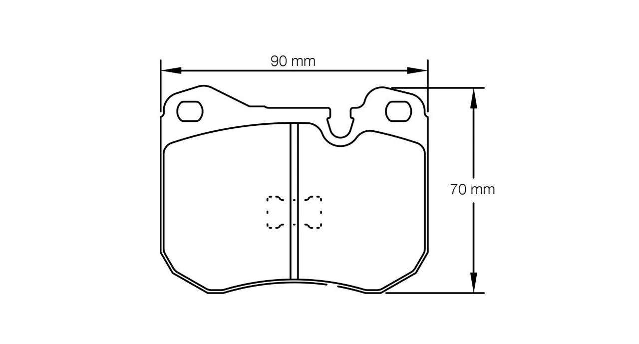 Pagid S4703 RSH 42 Brake Pads - S4703H42001 Pagid S4703 RSH 42 Brake Pads - S4703H42001