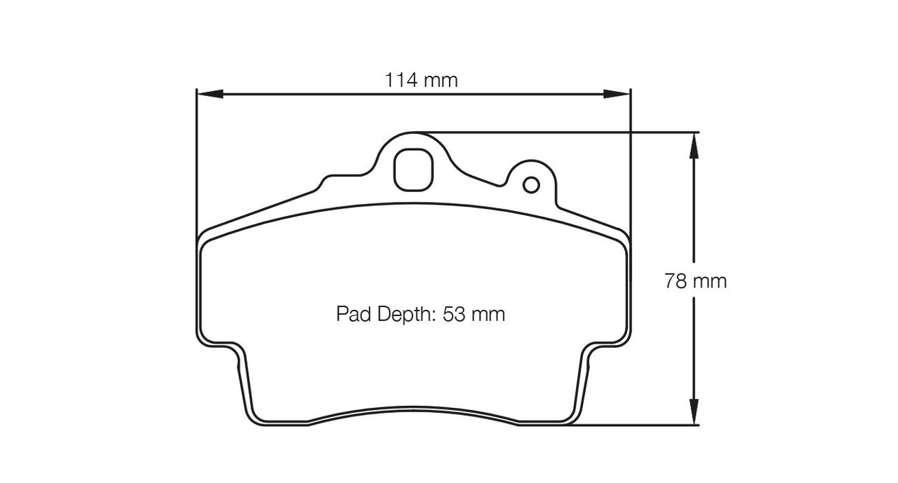 Pagid S2407 RST 3 Front Brake Pads for Porsche Boxster 986 / 987 - S2407T03001