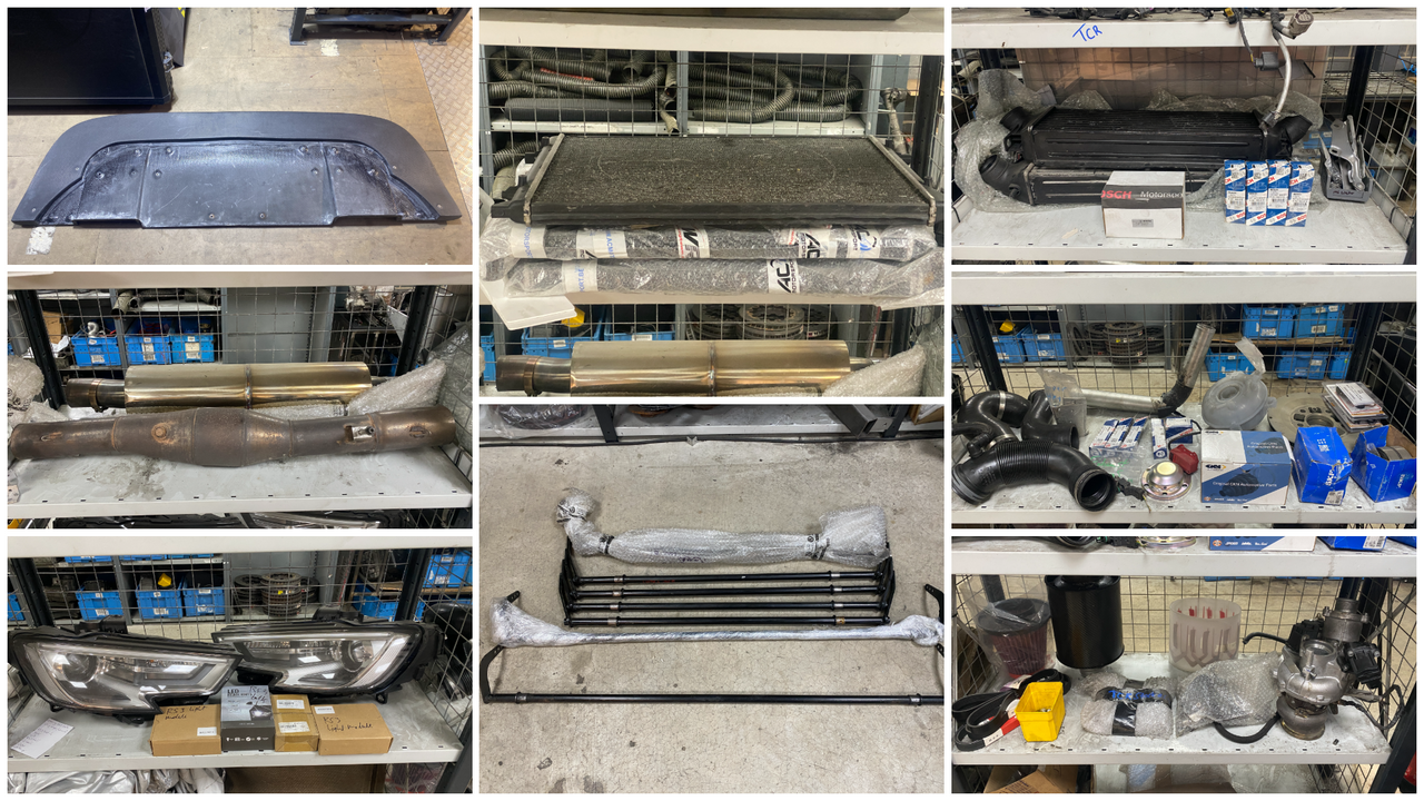 Audi RS3 TCR DSG ABS LMS Gen 1 - Full Spares Package Audi RS3 TCR DSG ABS LMS Gen 1 - Full Spares Package