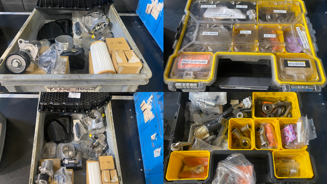 Audi RS3 TCR DSG ABS LMS Gen 1 - Full Spares Package Audi RS3 TCR DSG ABS LMS Gen 1 - Full Spares Package
