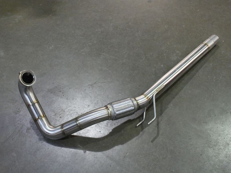 2.5" DPF Delete Downpipe for 1.6  & 2.0 TDI CR Engine Mk5 / Mk6 Platform
