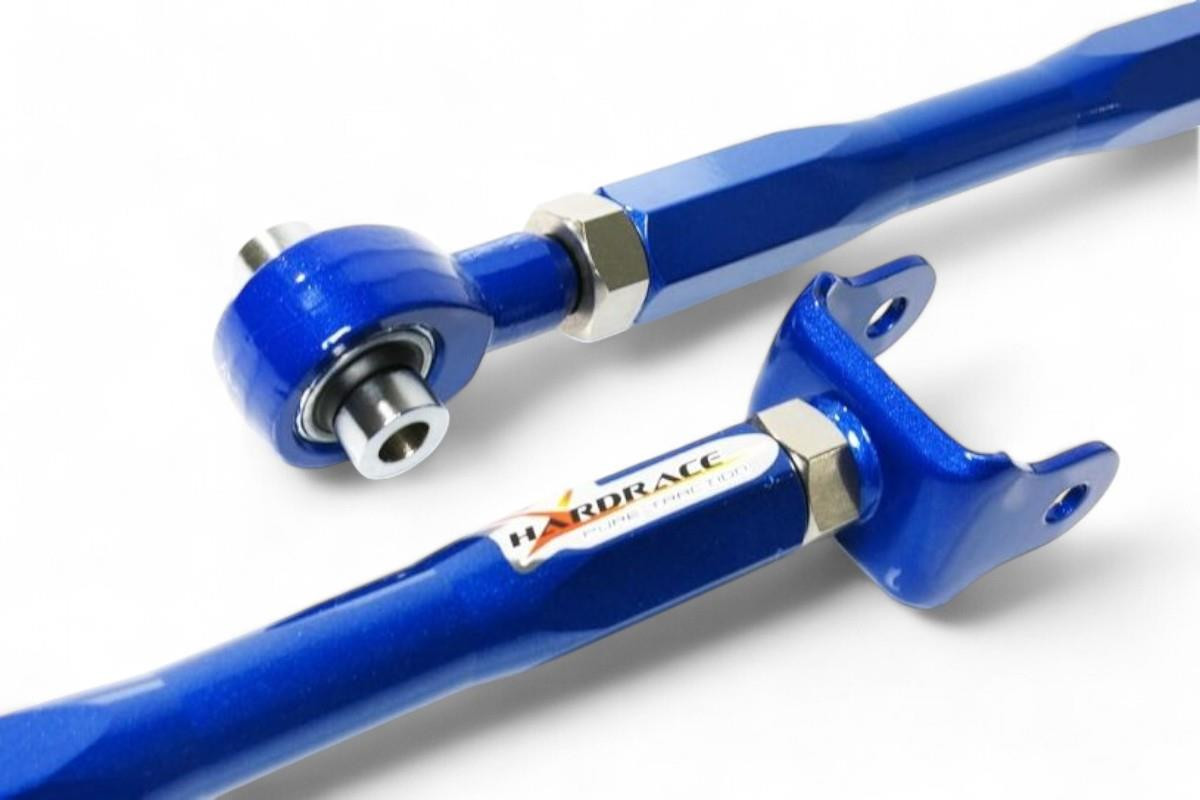 Hardrace BMW 3 Series E46 Adjustable Rear Camber Arms with Rose Joint ...
