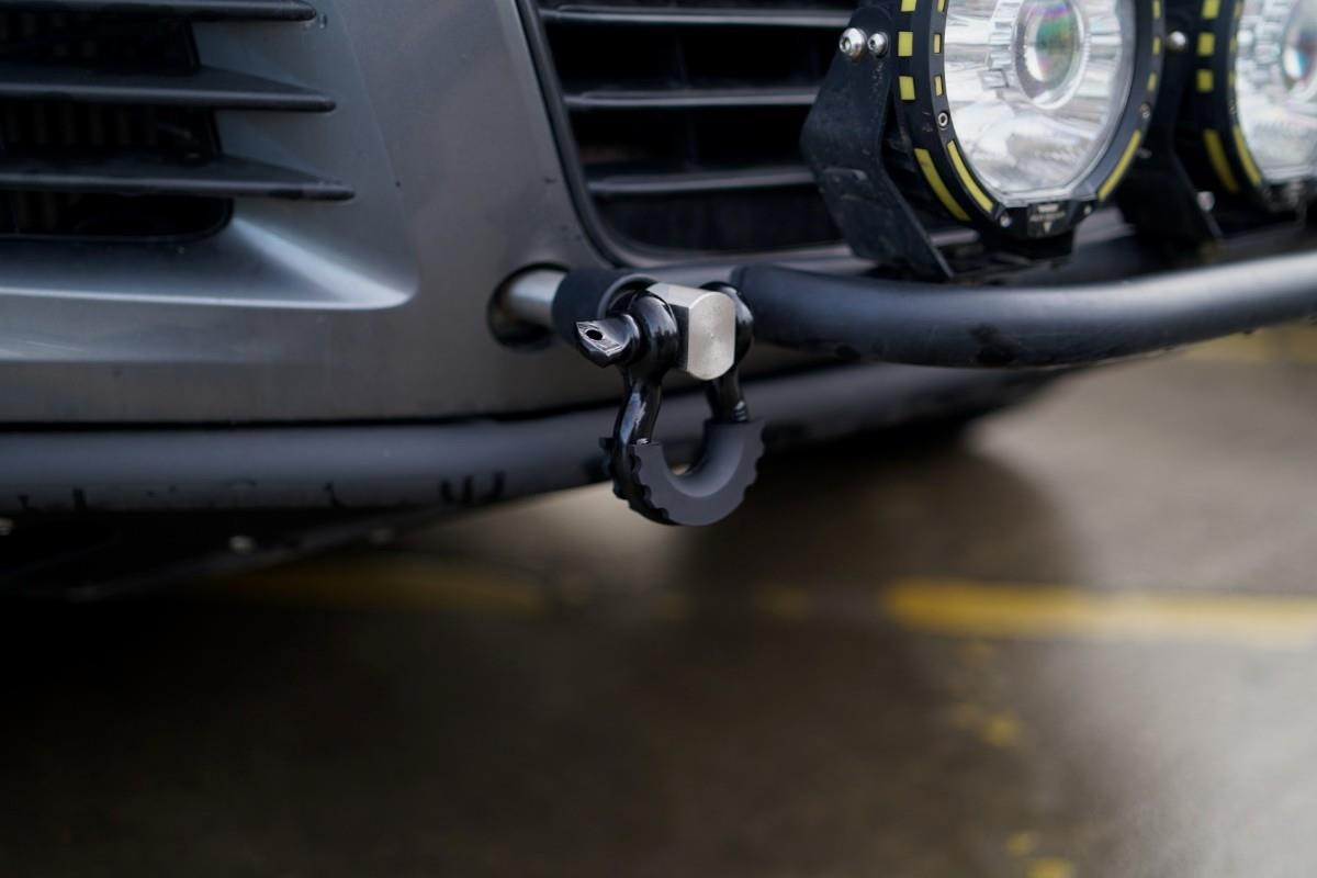 VW Touareg / Porsche Cayenne Stainless D-Link Towing Points VW Touareg / Porsche Cayenne Stainless D-Link Towing Points