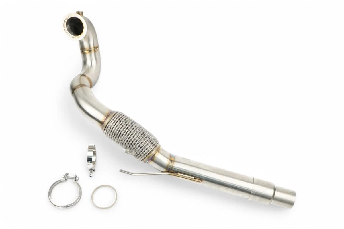 Darkside 3" Seat Leon Cupra R Mk3.5 GPF / CAT Delete Downpipe Darkside 3" Seat Leon Cupra R Mk3.5 GPF / CAT Delete Downpipe
