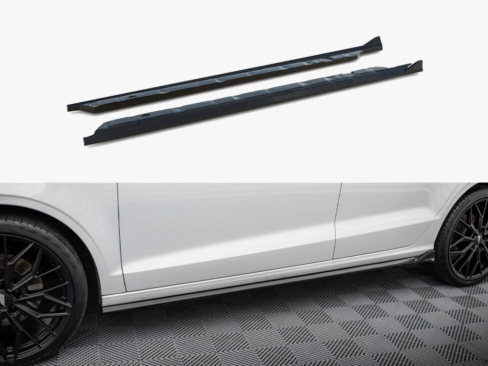 Maxton Side Skirts Diffusers Audi A3 Sedan 8V
