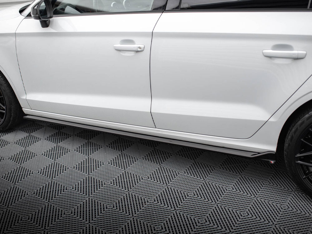Maxton Side Skirts Diffusers Audi A3 Sedan 8V