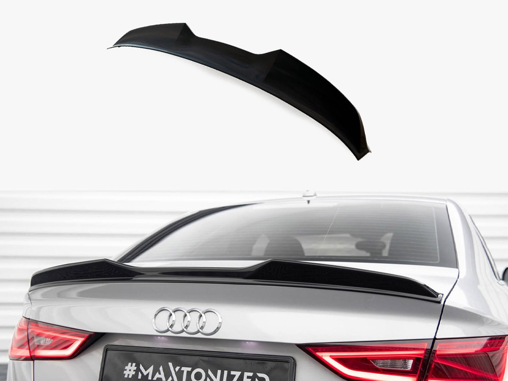 Maxton Spoiler CAP 3D Audi A3 / A3 S-Line / S3 Sedan 8V Maxton Spoiler CAP 3D Audi A3 / A3 S-Line / S3 Sedan 8V