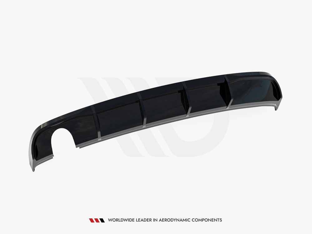 Maxton Rear Valance Audi A3 Sedan 8V Facelift (Version with single exhaust tips on one side) Maxton Rear Valance Audi A3 Sedan 8V Facelift (Version with single exhaust tips on one side)