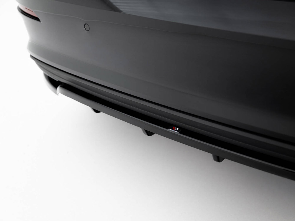 Maxton Rear Splitter (Vertical Bars) Audi A3 Sedan 8Y
