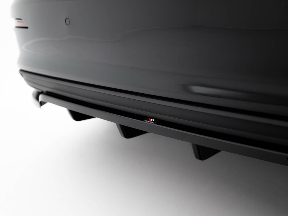 Maxton Rear Splitter (Vertical Bars) Audi A3 Sedan 8Y