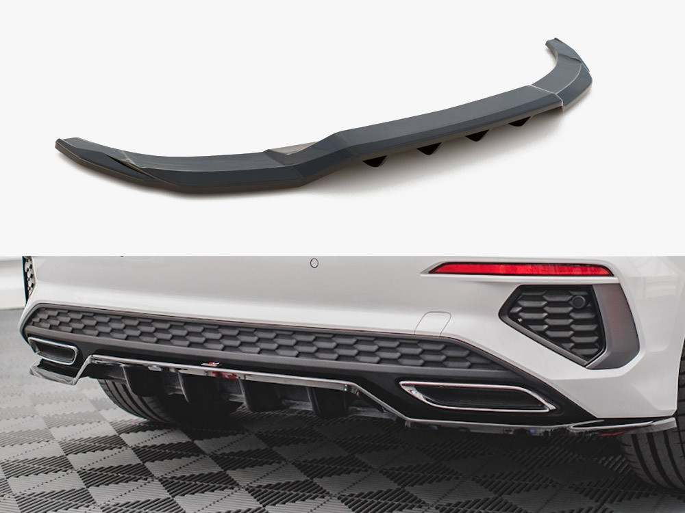 Maxton Rear Splitter (Vertical Bars) Audi A3 S-Line Sportback 8Y Maxton Rear Splitter (Vertical Bars) Audi A3 S-Line Sportback 8Y