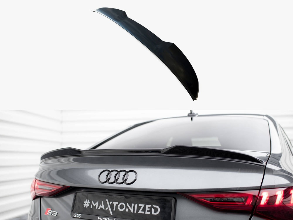 Maxton Spoiler CAP 3D Audi A3 / A3 S-Line / S3 / RS3 Sedan 8Y Maxton Spoiler CAP 3D Audi A3 / A3 S-Line / S3 / RS3 Sedan 8Y
