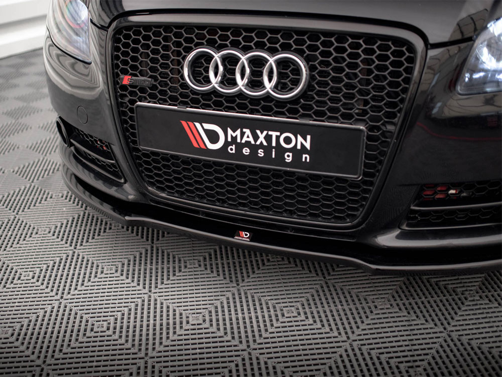 Maxton Front Splitter Audi A4 S-Line B7 Maxton Front Splitter Audi A4 S-Line B7