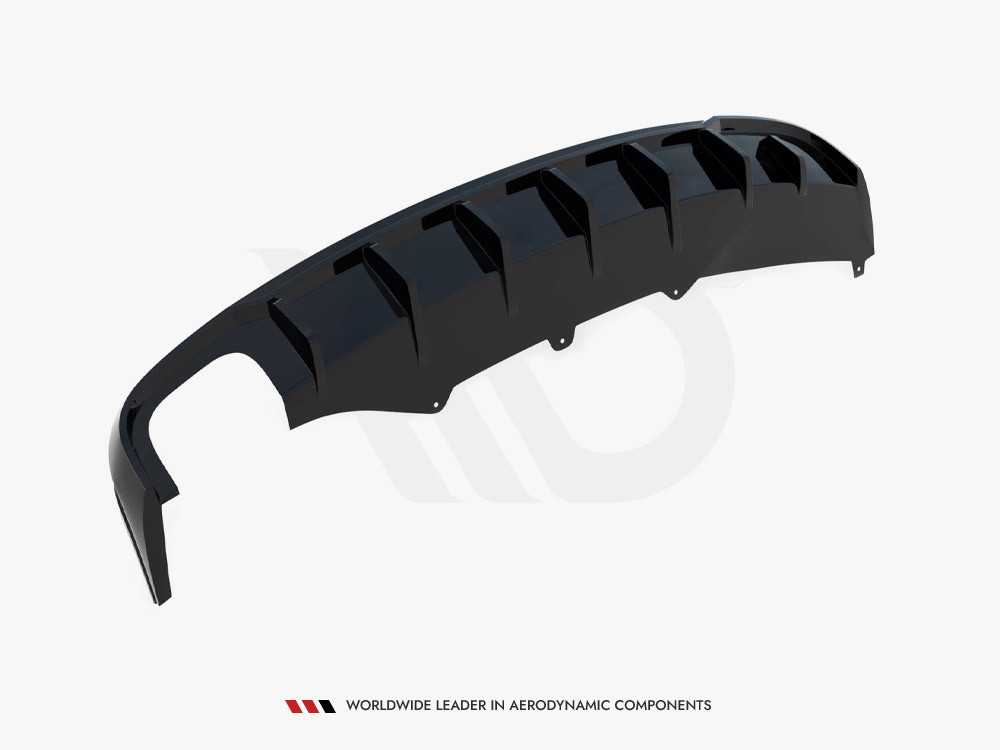 Maxton Rear Valance Audi A4 B8 (Single side dual exhaust version) Maxton Rear Valance Audi A4 B8 (Single side dual exhaust version)