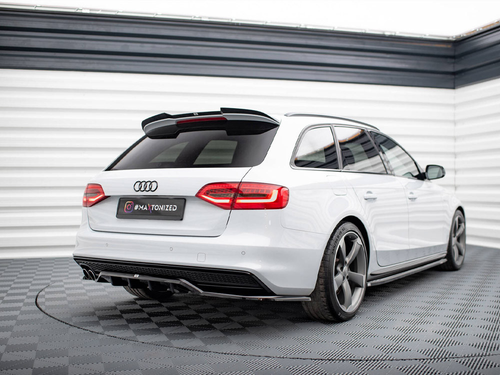 Maxton Spoiler CAP Audi A4 Competition Avant B8 Facelift Maxton Spoiler CAP Audi A4 Competition Avant B8 Facelift