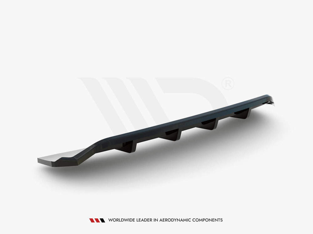Maxton Central Rear Splitter (Vertical Bars) Audi A4 Competition B9 Maxton Central Rear Splitter (Vertical Bars) Audi A4 Competition B9