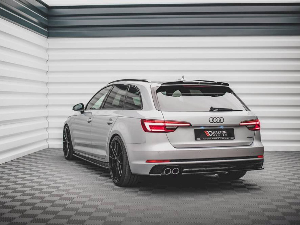 Maxton Spoiler CAP V.2 Audi S4 / A4 S-Line B9 Avant