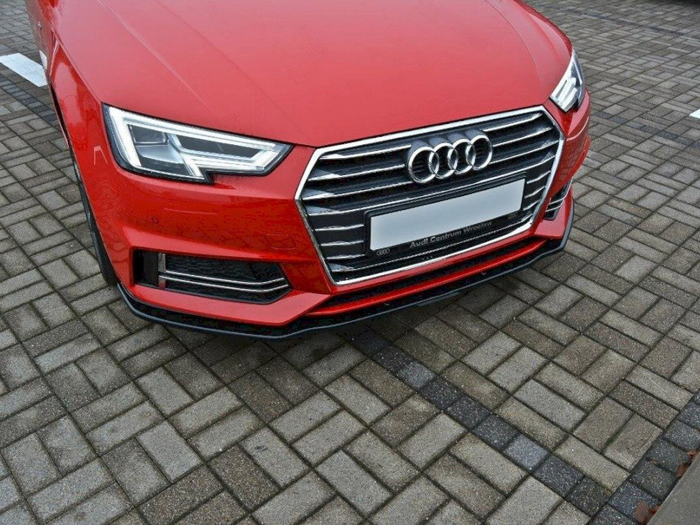 Maxton Front Splitter V.2 Audi S4 / A4 S-line B9 Maxton Front Splitter V.2 Audi S4 / A4 S-line B9