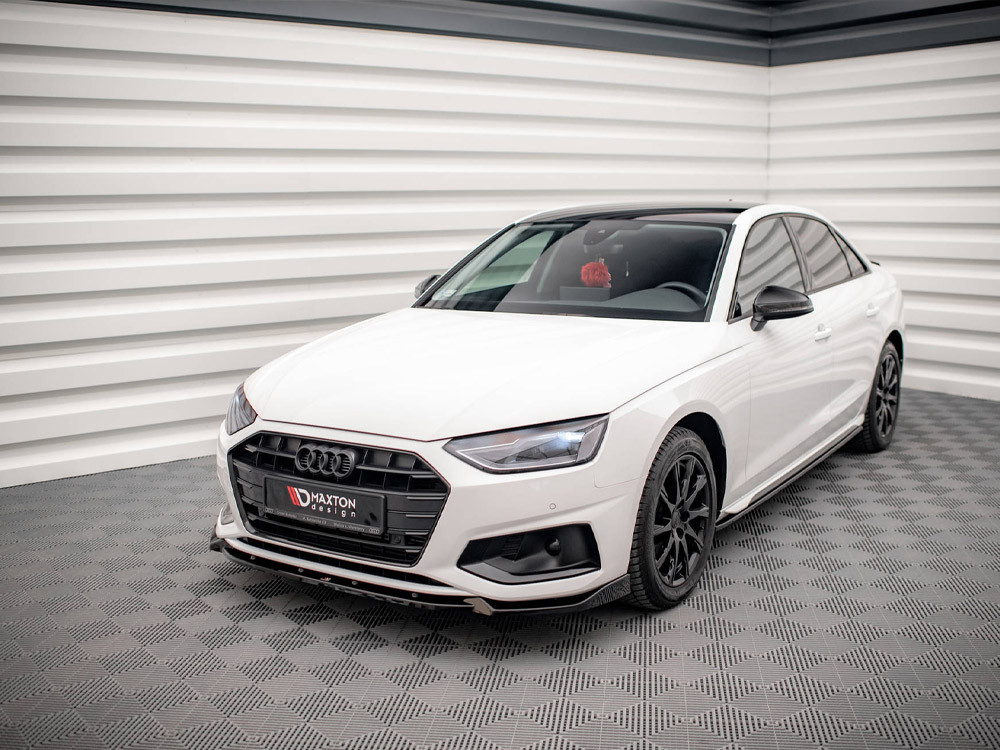 Maxton Front Splitter V.1 Audi A4 B9 Facelift Maxton Front Splitter V.1 Audi A4 B9 Facelift