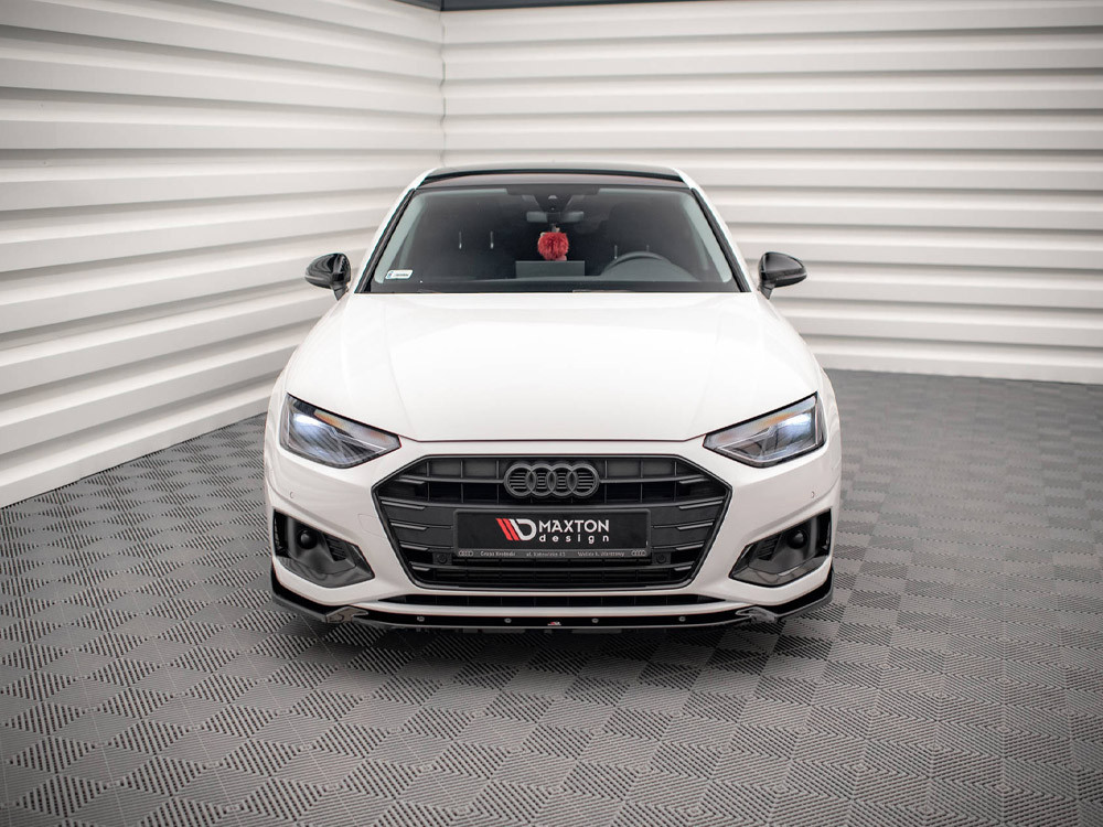 Maxton Front Splitter V.1 Audi A4 B9 Facelift Maxton Front Splitter V.1 Audi A4 B9 Facelift