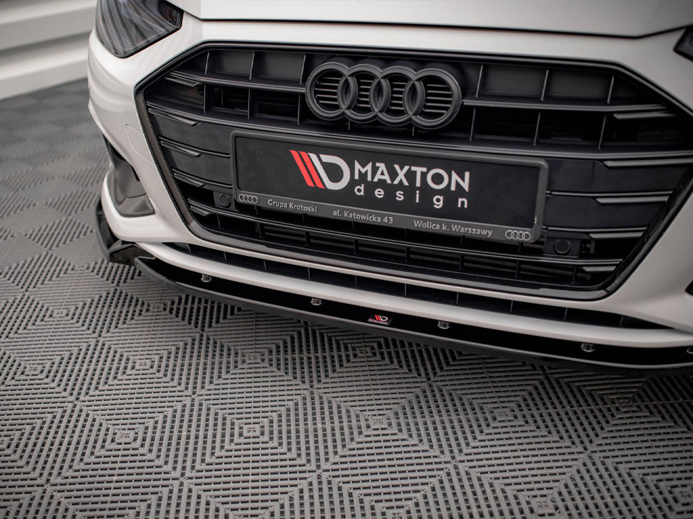 Maxton Front Splitter V.1 Audi A4 B9 Facelift Maxton Front Splitter V.1 Audi A4 B9 Facelift