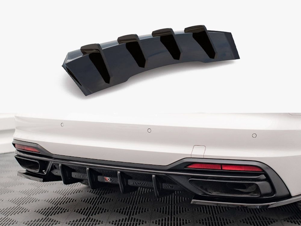 Maxton Rear Valance Audi A4 B9 Facelift Maxton Rear Valance Audi A4 B9 Facelift