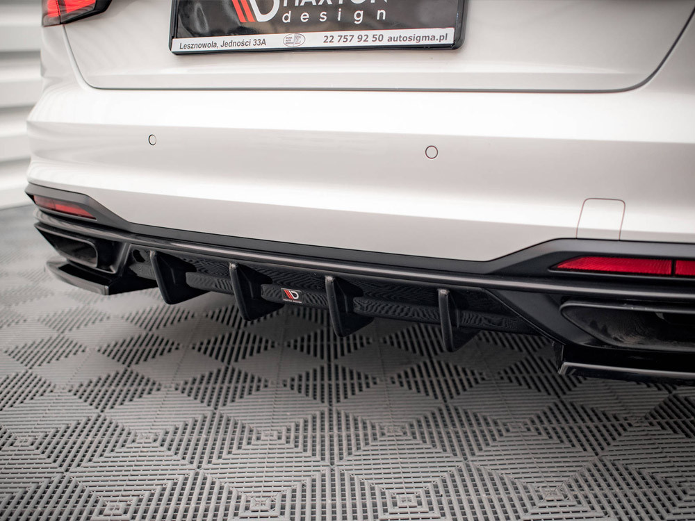 Maxton Rear Valance Audi A4 B9 Facelift Maxton Rear Valance Audi A4 B9 Facelift