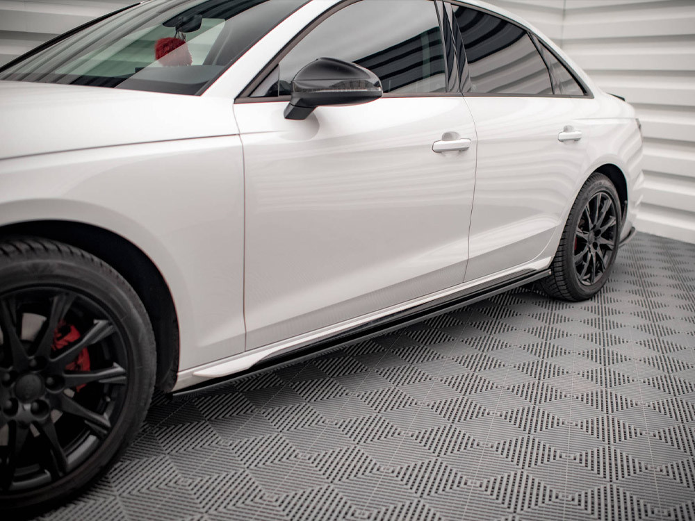 Maxton Side Skirts Diffusers Audi A4 B9 Facelift