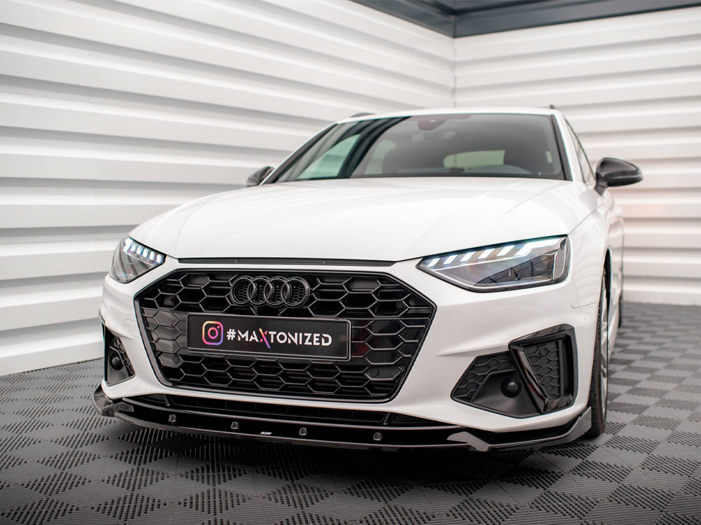 Maxton Front Splitter V.1 Audi A4 S-Line / S4 B9 Facelift